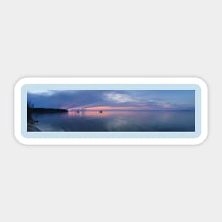 Lake Sunset Sticker